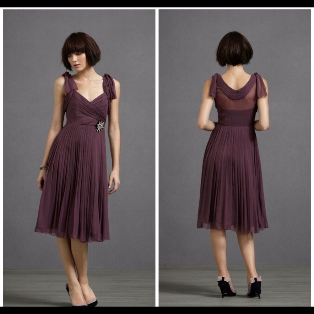 BHLD- Anthropologie Silk Chiffon Sway-n-swirl